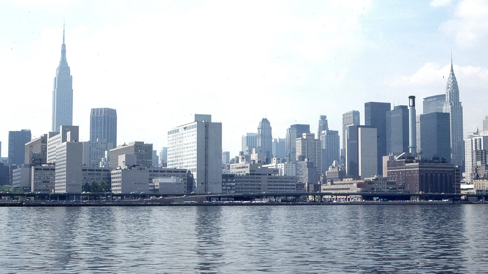New York City skyline and waterfront